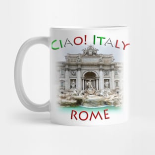 Ciao Italy ROME Trevi Fountain Mug